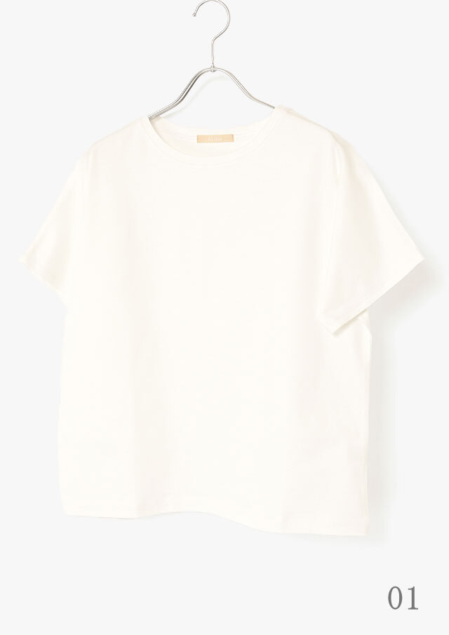 ◆ハイゲージスムースドルマンスリーブTシャツ【H81569】【26】