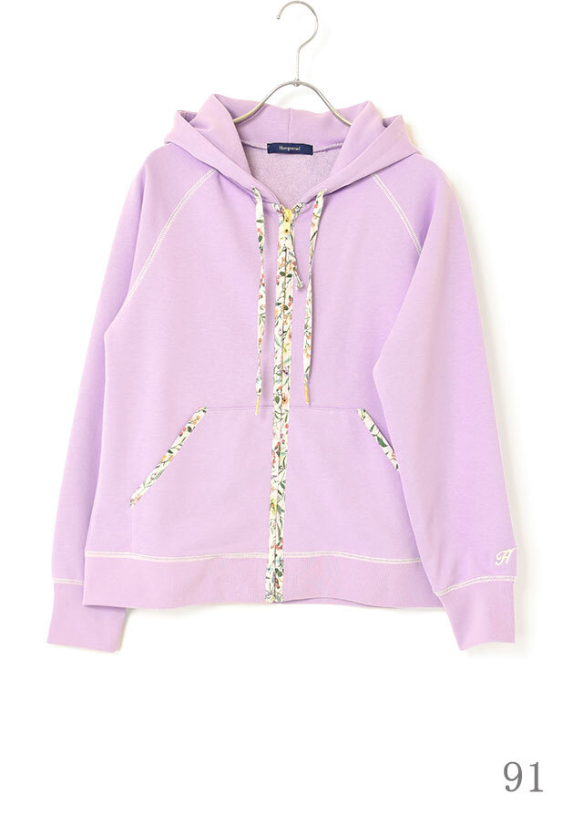 【極美品】 ハムステッド リバティ LIBERTY パーカー 40 ピンク  L 極美品】 ハムステッド リバティ LIBERTY パーカー 40 ピンク L