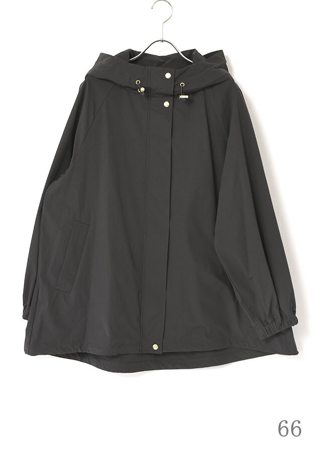 2WAYサーブルクロスフーデットジップブルゾン