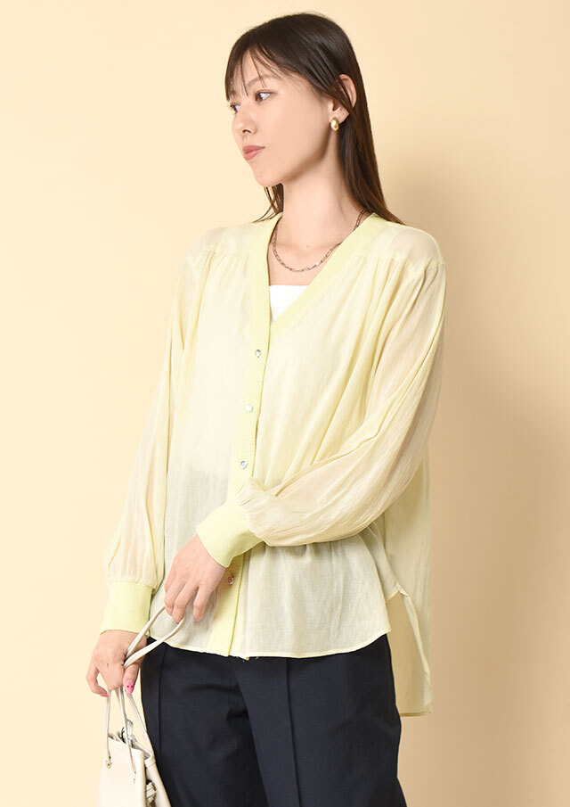 ◆テトロンシアーカーディガン【H8865352】【26】