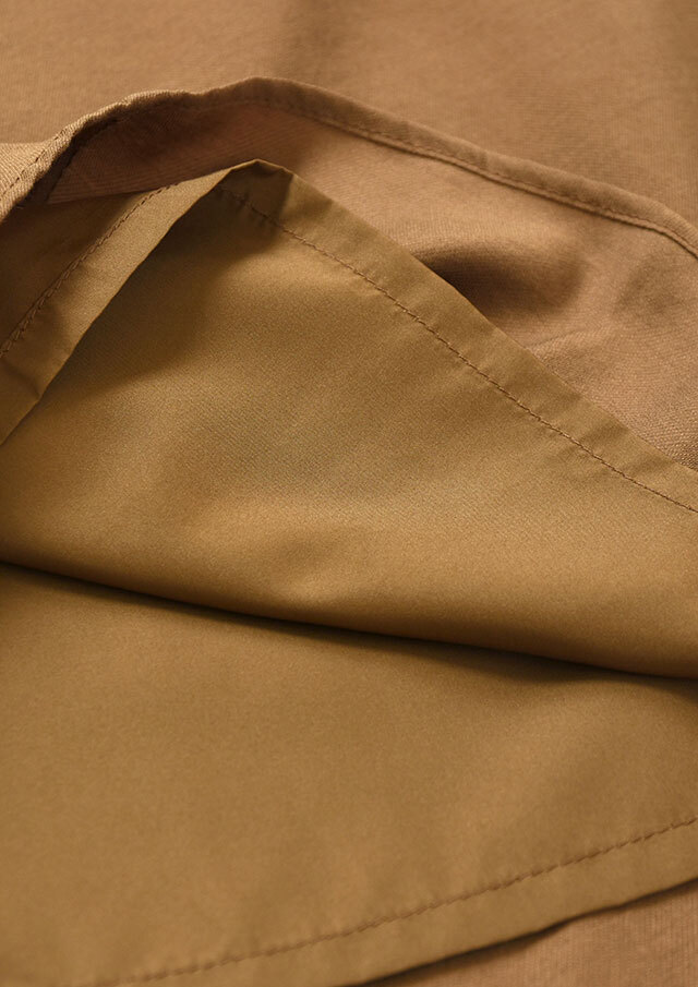 ウールブレンドカルゼフレアロングスカート