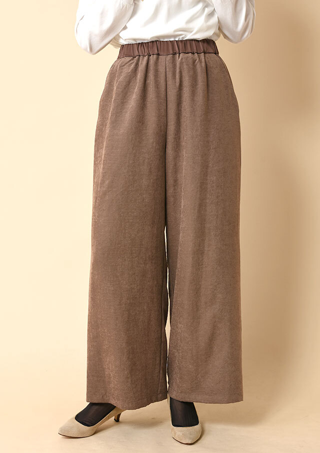 ◆タンブラーピーチイージーワイドパンツ【H8921021】【26】