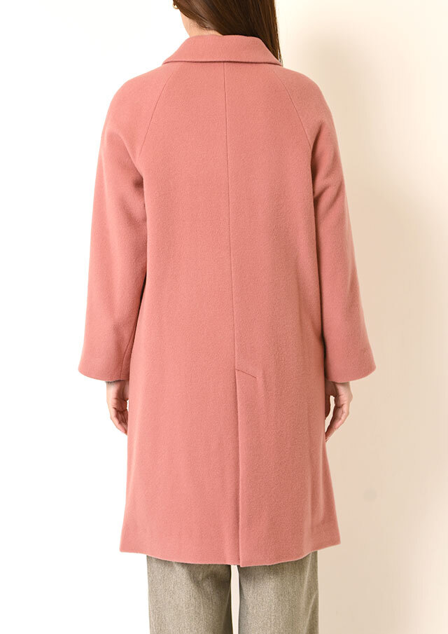 S110ウールビーバーステンカラーロングコート