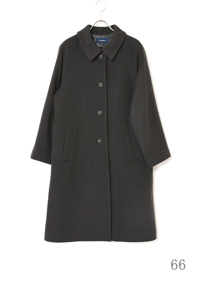 S110ウールビーバーステンカラーロングコート