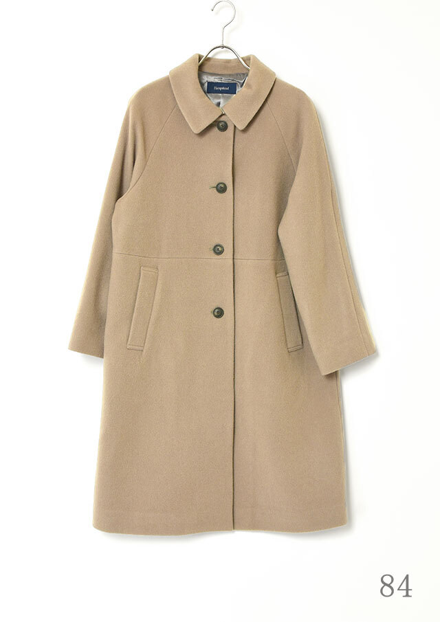 S110ウールビーバーステンカラーロングコート