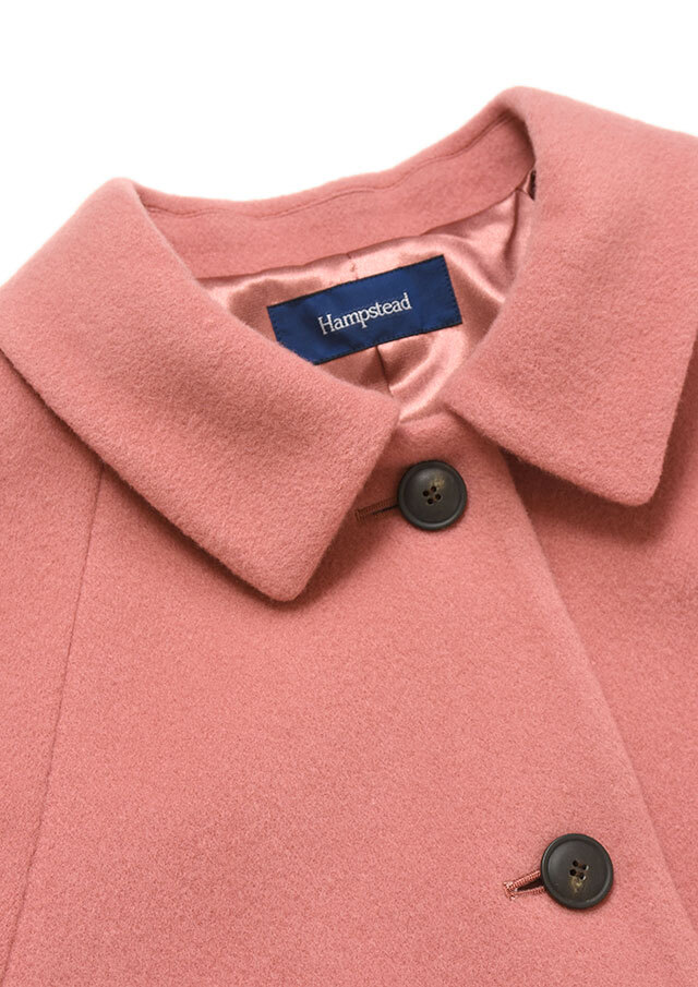 S110ウールビーバーステンカラーロングコート