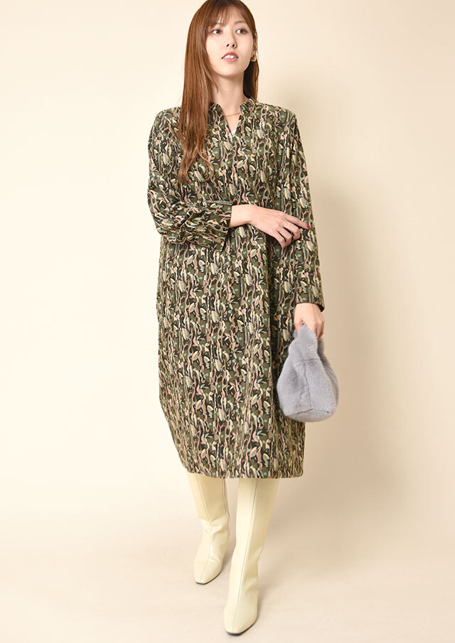 ◇◆リバティコーデュロイスキッパーワンピース【HB024501】【26】