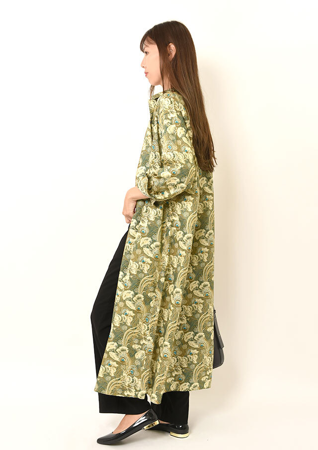 Hampstead リバティ　ワンピース　新品未使用　タグ付き　40 美品 Hampstead × LIBERTY リバティプリントワンピース 40
