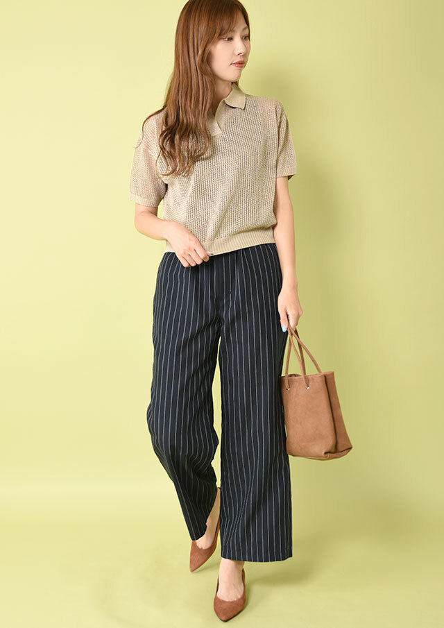 【早い者勝ち】 ラブティックボンボン ラメメッシュニット イエロー 程よいきらきら】ラメメッシュニット | La boutique BonBon(ラブ