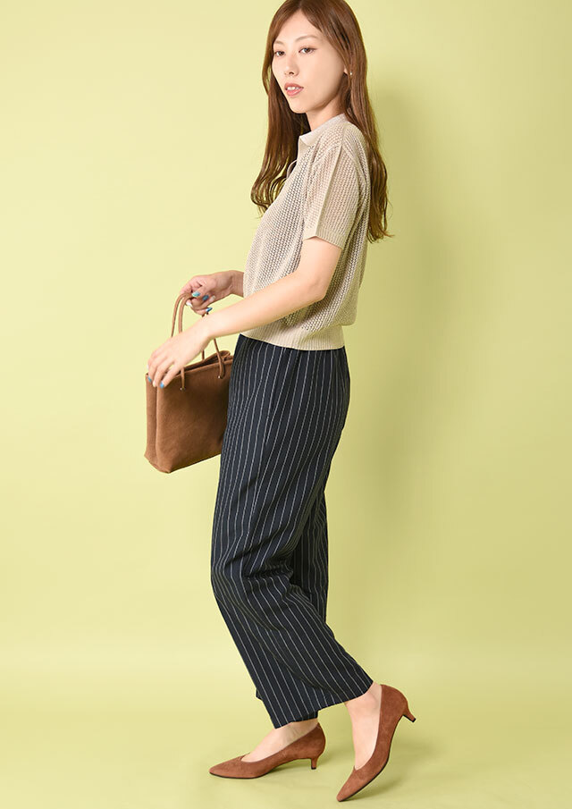 noble ポロ襟ニット　美品 noble ポロ襟ニット 美品 トップス