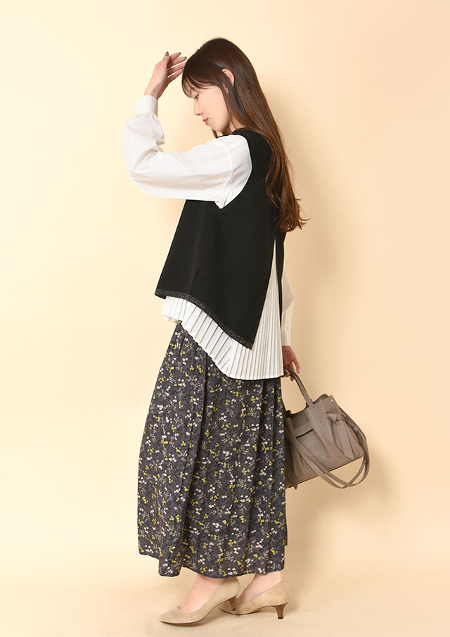 新品同様【mina perhonen】フラワープリントスカート mina perhonen moss flower スカート - ミナペルホネン正規取扱店