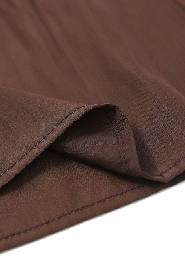 割繊デシンギャザーパンツ