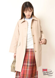 ◆TraditionalWeatherwear｜トラディショナルウェザーウェア｜Linton｜撥水ステンカラーロングコート【CO0524RO】【26】