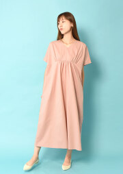 【Hampstead ハムステッド】ワンピース　半袖　ドット　40サイズ 楽天市場】配色ステッチ 半袖 Tシャツ ワンピース レディース T