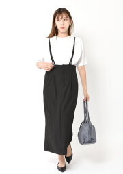 ◇◆ジョーゼットサロペットスカート【H603838】【26】