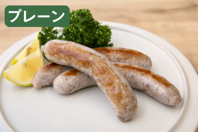 【冷凍商品】粗挽き生ソーセージ プレーン