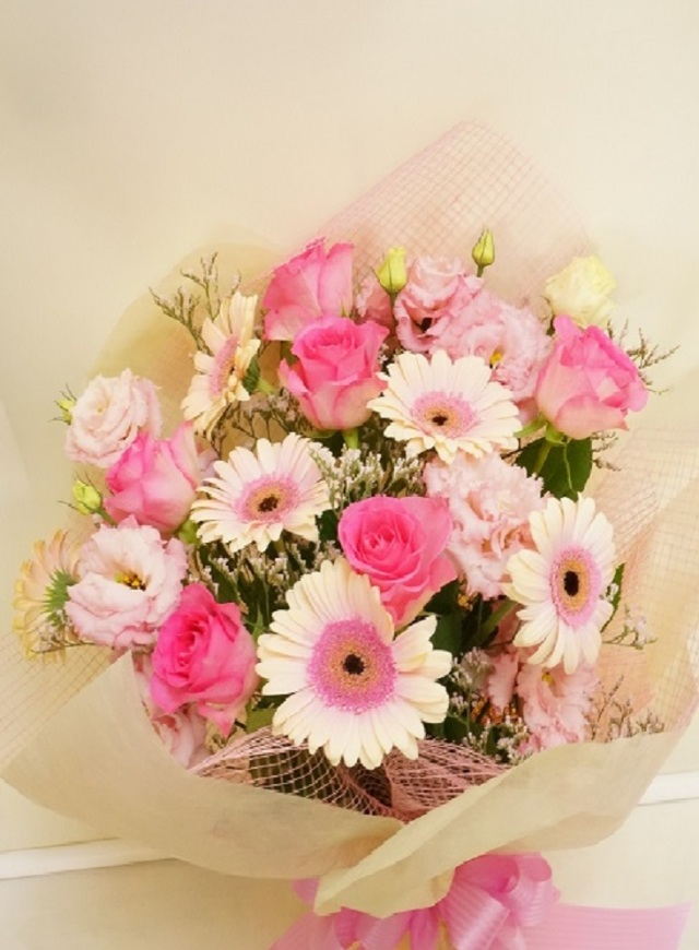 スイートピンクブーケ