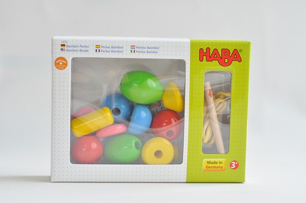 ひも通し　ハバ社(HABA) 　バンビーニビーズ・ドリーム