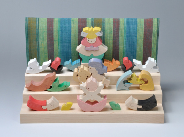 里山円武者三段飾り