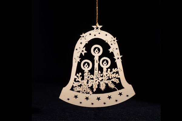 ヴァンデーラ社（Wandera）　WRオーナメント　ベル・ひいらぎ