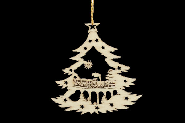 ヴァンデーラ社（Wandera）　WRオーナメント　モミ・汽車