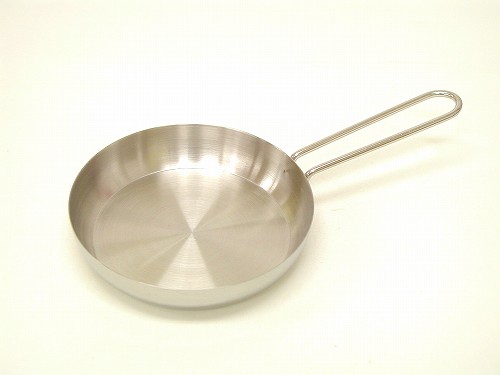 ままごと・調理器具　ケーファー社(Gluckskafer) 　ステンレスフライパン