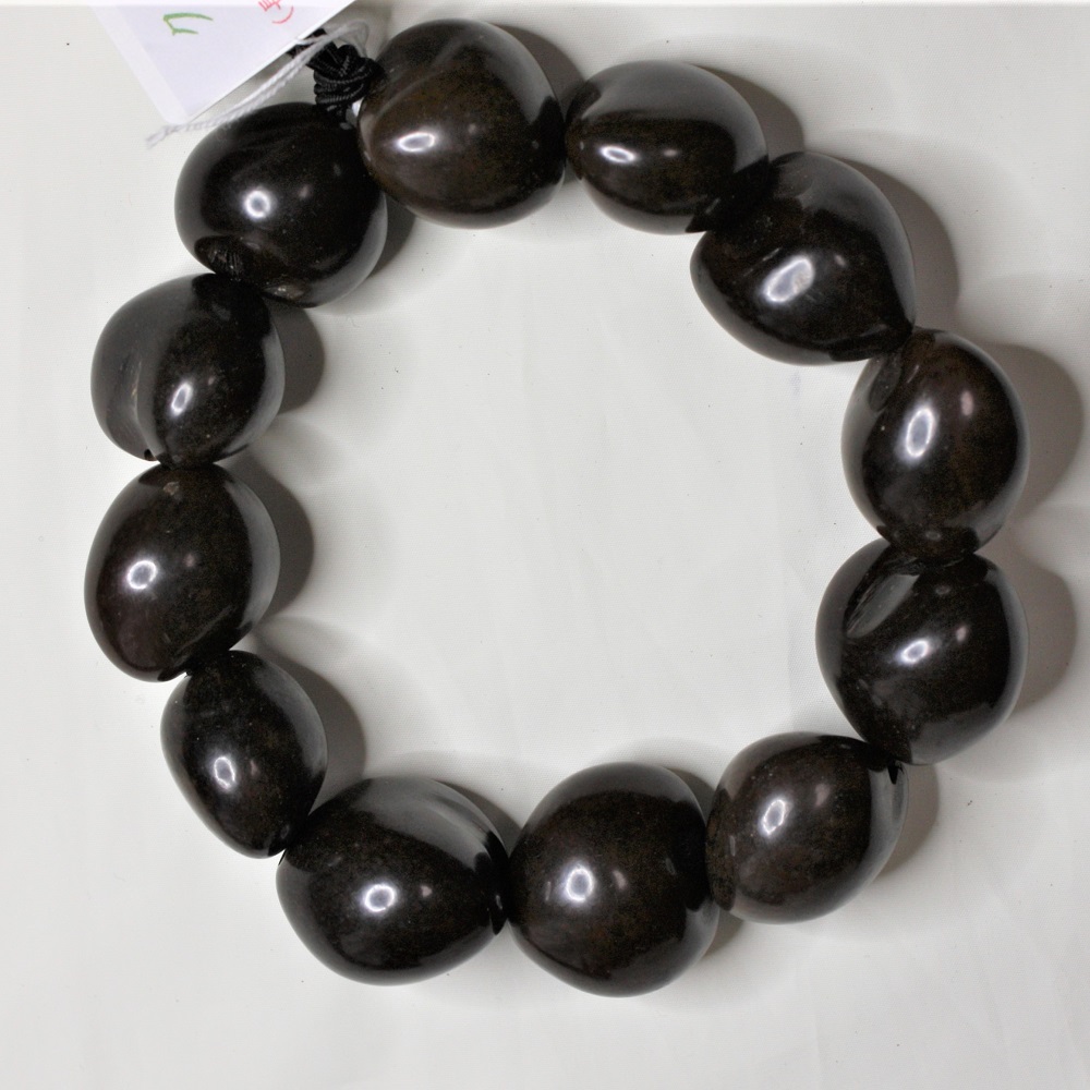 ククイ　茶色　アンクレット