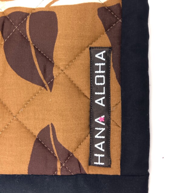 《 額ぶち手まつりタイプ 》イプヘケマットPale(パレ) set-0176アンバ－ブラウン地にビンテ－ジワインブラウンのラウアエ柄