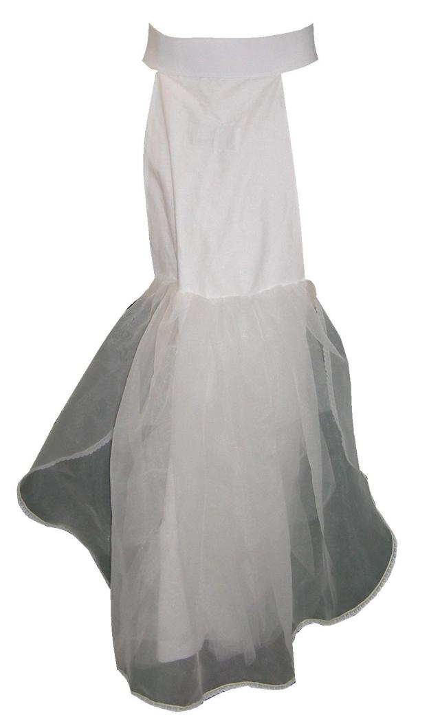 フラ　ホロク用後ろのみのペチコート・パニエ