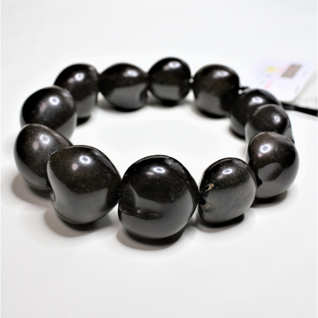 ククイ　茶色　アンクレット