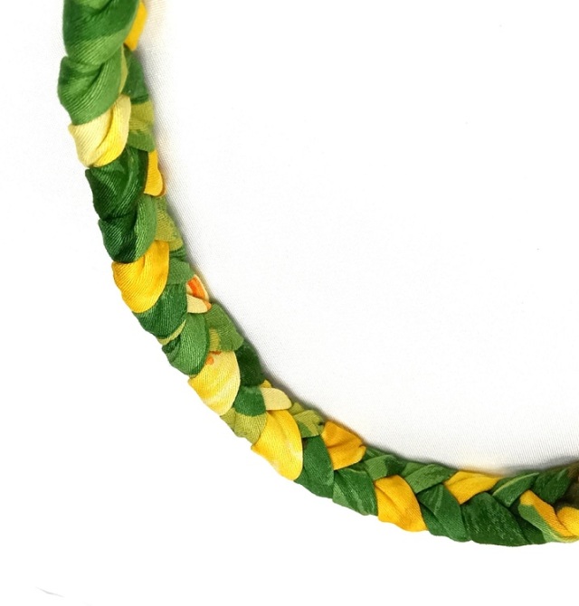 シルキ－タッチのさわやかな色合い、HANAALOHAオリジナルのkaula