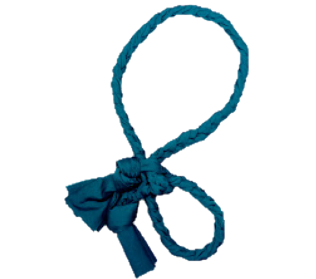 《神秘的で美しく落ち着きもあるティ－ルグリ－ン色のKAULA》　イプヘケの紐Kaula(カウラ)　ib-109