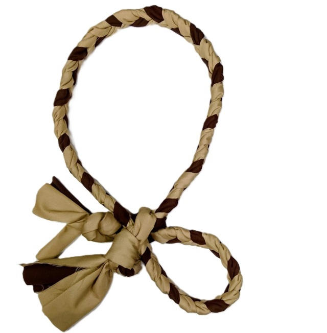 《チェスナツブラウンとビスケットカラ－　バイカラ－のKAULA》　イプヘケの紐Kaula(カウラ)　ib-115