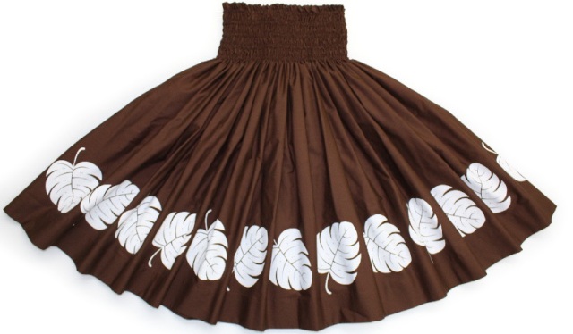 パウスカートHANAALOHA オリジナル モンステラ柄、着心地満点のパウスカ－トです。