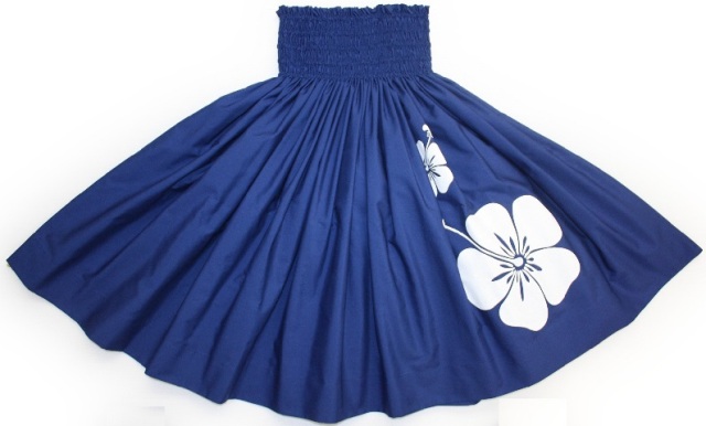 パウスカートHANAALOHA オリジナル ハイビスカス柄、着心地満点のパウスカ－トです。