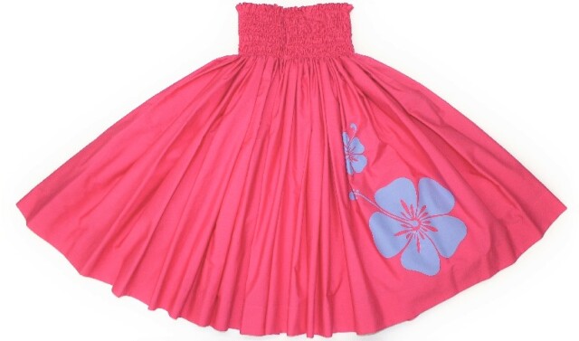 パウスカートHANAALOHA オリジナル ハイビスカス柄着心地満点のパウスカ－トです。、