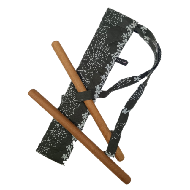 刺し子風かわいい小花模様