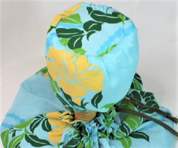 ウリウリ カバー付き スタンダードタイプウリウリケース【HANA ALOHA】下部ココナッツ