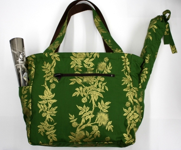 フラレッスンバッグ【HANA ALOHA 】オリジナル///ポケットいっぱいで