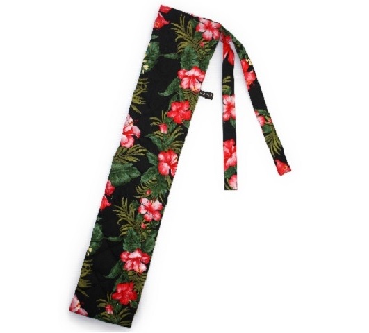 黒　キルティング中わた付き　プイリケースset-010