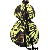 イプケース　　set-006巾着型黒×黄色