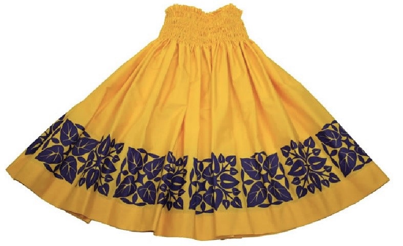 パウスカートhanaaloha オリジナルハワイアンキルト柄着心地満点のパウスカ－トです。