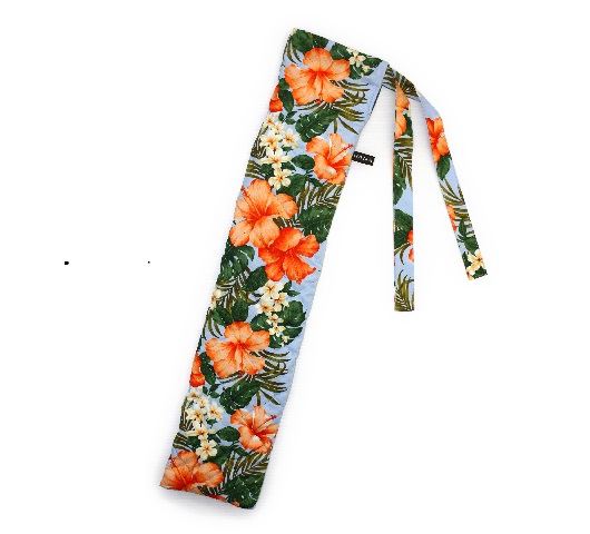 水色　キルティング中わた付き　プイリケースset-022 