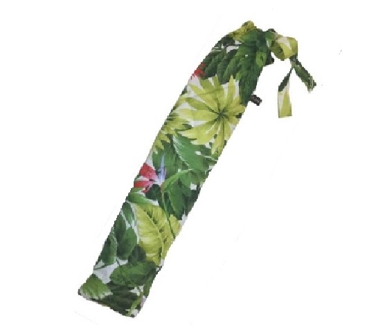 白×グリーン　キルティング中わた付き　プイリケースset-008