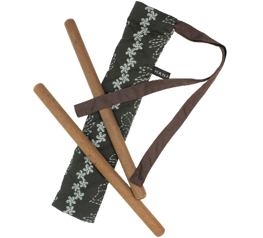 set-026 ヨモギ色地にライトグレ－の小さなプルメリアと葉のボ－ダ－柄。使いやすいカラアウケ－スです。