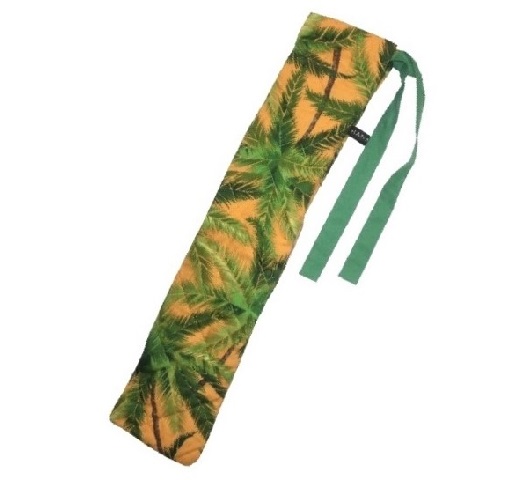 イエロー×緑　キルティング中わた付き　プイリケースset-047 