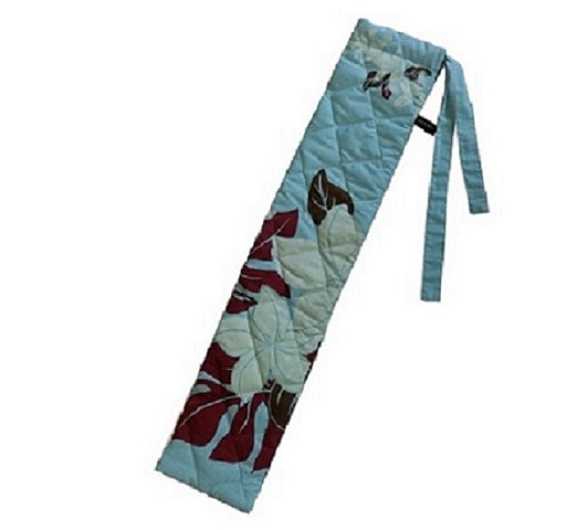 水色　キルティング中わた付き　プイリケースset-049 