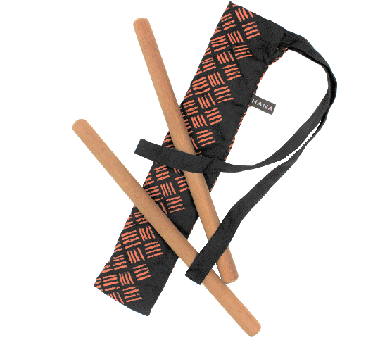 set-056　黒地にローシェンナ色の4本のラインでの市松模様がすてきな、使いやすいカラアウケ－ス。