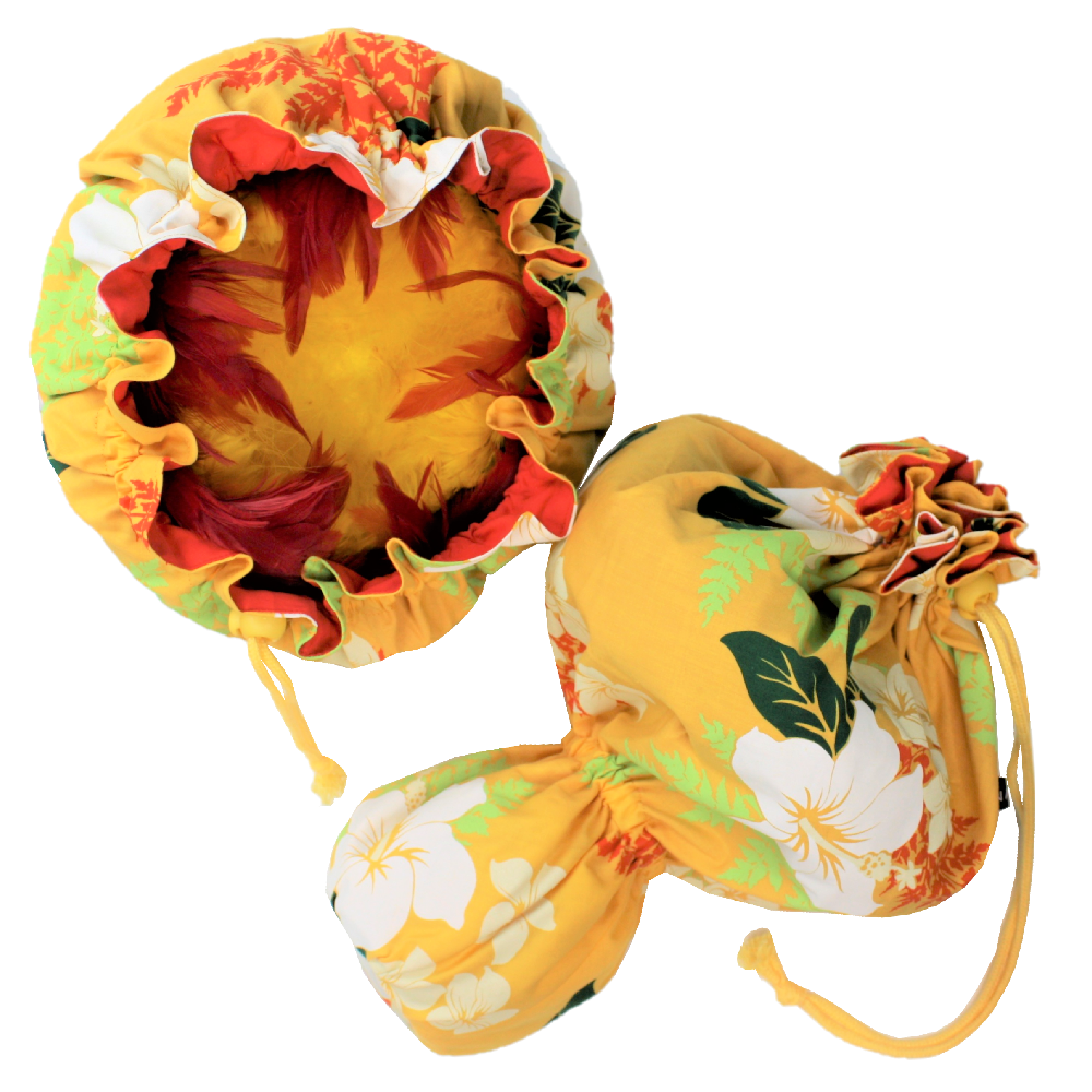 黄色地の一体型ウリウリケ－ス