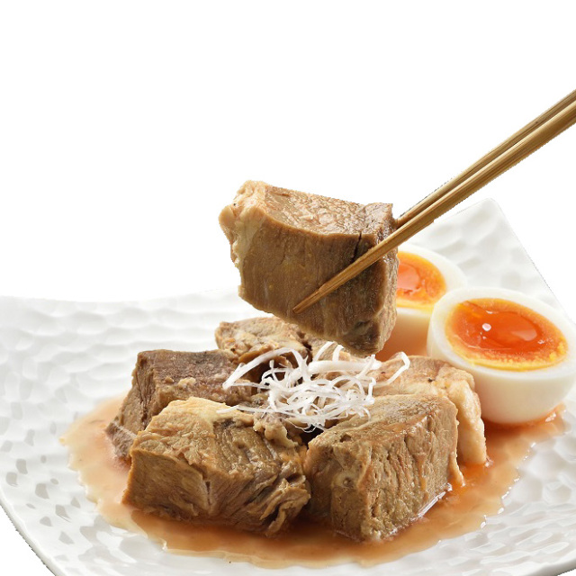 ★送料無料★花畑牧場 ホエイ豚のやわらか角煮(トマト) 120g×9個入り【常温配送】